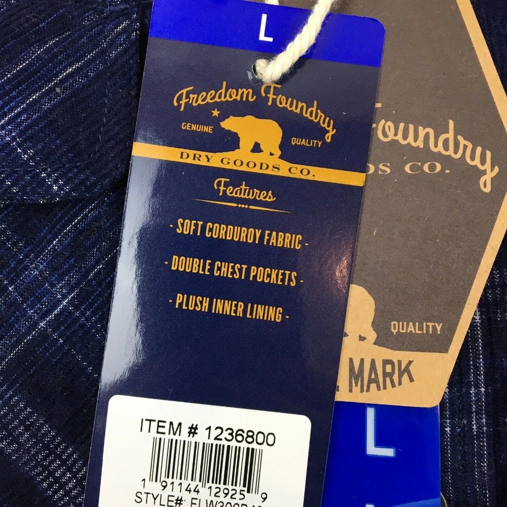 Freedom Foundry Corduroy Jacket Sherpa Lined - Picture 8 of 8